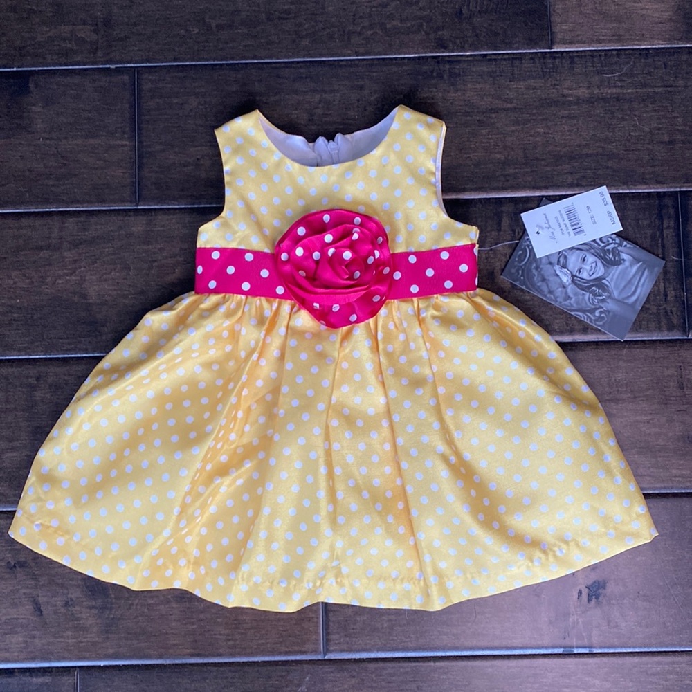 💜3/$15 Mia Juliana Polka Dot Dress